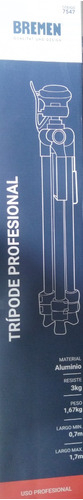Tripode Nivel Laser Bremen 7547 Rosca 1/4 - 70 - 170 Cm - tienda online