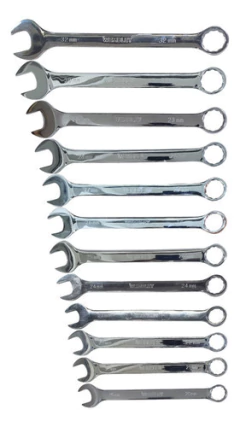 Set Juego 26 Llaves Combinadas Cromadas 6mm A 32mm Wembley - comprar online