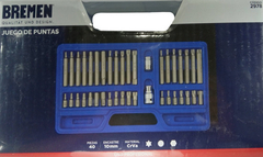Juego Puntas Torx Allen Multiestria Bremen Prof 40 Pz 2978 - tienda online