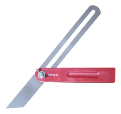 Imagen de Regla Falsa Escuadra Wembley Medicion Angulos 250mm 2423