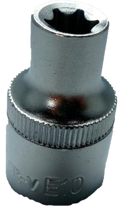 Tubo Torx Enc 3/8 Hembra Corto E10 Bremen 5032