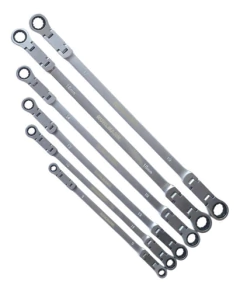 Set 6 Llaves Largas Articulada Crique 10mm A 19mm Ruhlmann