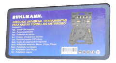 Kit Saca Tornillos Tuercas Antirrobo Ruhlmann Anti Robo - tienda online