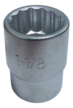 Tubo Bocallave Estriada 1-1/8 Encastre 3/4 Bremen 3800