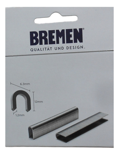 Grampas Grapas U Bremen Engrampadora Manual 12 Mm 1000 Pzs - Herramientas Dali