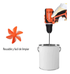 Mezclador Pintura Taladro 28 Cm 280mm Turbo Hexagonal Harden en internet