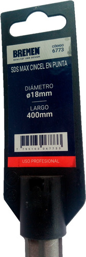 Cincel Punta 400mm Encastre Sds Max Rotomartillo Bremen 6773 en internet