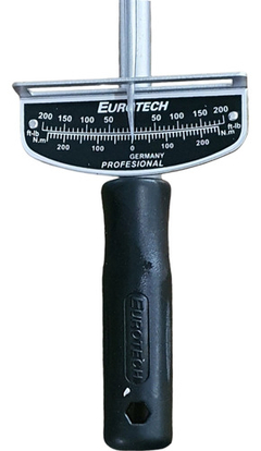 Torquimetro Aguja Eurotech Enc 1/2 500mm 0-30 Kg 300nm Cr-v - Herramientas Dali