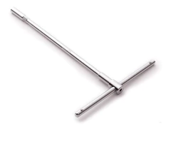 Llave T Larga Hexa De 7mm X 315 Mango Deslizable Bremen 6637 en internet