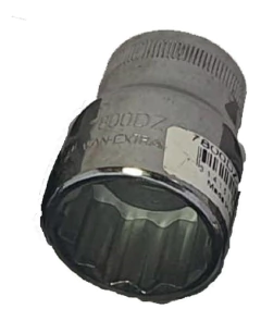 Tubo Sae Enc 1/2 Estriado Corto De 1/2 Cromado Bahco 7800dz