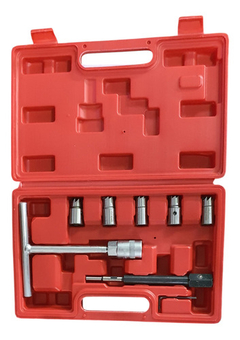 Kit Fresas Para Asiento Inyectores Diesel 7 Piezas Eurotech