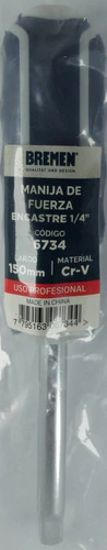 Destornillador Encastre 1/4 Manija De Fuerza Bremen 6734 - tienda online