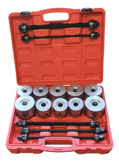 Set Kit Extractor Colocador Bujes 27 Pzs 34-90mm Eurotech