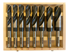 Set Juego Broca Mecha Helicoidal 8 Pzas Hss Enc 1/2 Ruhlmann - comprar online