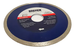 Imagen de Disco Diamantado Continuo Humedo Bremen 115mm 4.5 plg 4525