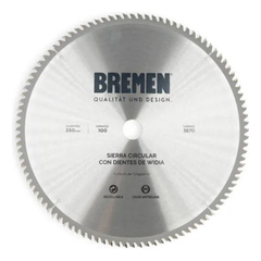 Sierra Circular 350 Mm X 100 Dientes Widia Bremen 3870 Corte