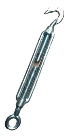 Tensor Ojo Gancho Cable Acero Galvanizado 20mm 3/4 Bremen