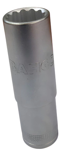 Tubo Bocallave Bahco 17mm Estriado Largo 77mm Enc 1/2