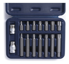 Set De Puntas Torx 16 Piezas Encastre 1/2'' 3/8 Bremen 5448 en internet