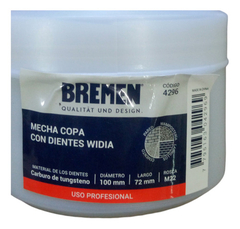 Sierra De Copa 100mm Diente De Widia Pared M22 Bremen 4296 en internet