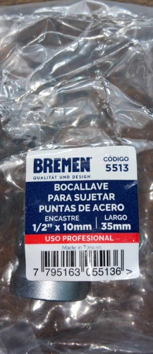 Adaptador Sujetador P/puntas 10mm Bremen Encastre 1/2 5513 en internet