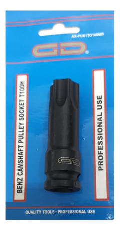 Tubo Impacto Torx Macho 1/2 T100 80mm Mercedes Benz Gd Tools - comprar online