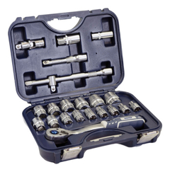 Set Llaves Tubo Crique Bremen 22pz Pulgadas Sae Enc 1/2 7941 en internet