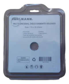 Disco Diamantado Corte Multimaterial Ruhlmann 115mm Ru15356 - tienda online