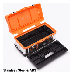 Caja Herramientas Acero Inoxidable 410 Mm 41cm Harden 520226 - tienda online