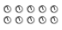 Set Insertos P/ Roscas Bremen M5x0.80 Inoxidable X10u 7472
