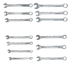 Set Juego 13 Llaves Combinada Acodada 1/4 A 1 PuLG Wembley - tienda online