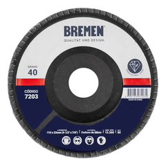 1 Disco Flap Carburo Silicio 115mm X 22mm G40 Bremen 7203