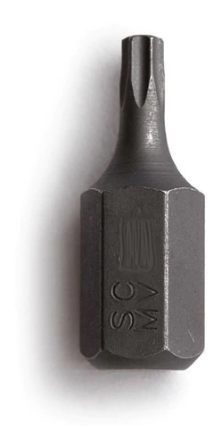 Punta Torx Bremen T60 Corto Encastre 10mm Largo 30mm 5504