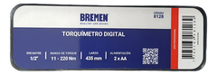 Torquimetro Bremen Zafe Digital Luz Sonido 1/2 11-220nm 8128 - comprar online