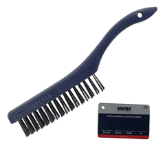 Cepillo Bremen Acero Inoxidable Mango Curvo 260mm 0.30mm
