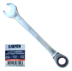 Llave Combinada Crique 72 Dientes 20 Mm Bremen Largo 288mm