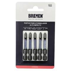 Punta Pr2 50mm Alto Impacto Bremen 7866 Enc Hex 1/4 5u