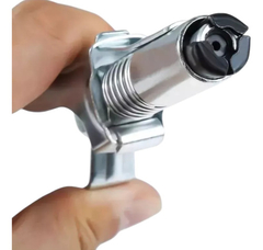 Pico Acople P/grasera A Palanca 1/8 Npt Boquilla 3 Mordazas - tienda online
