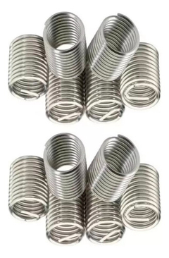 Set Insertos Para Roscas Bremen M6 X 1 Inoxidable X 10u 7473