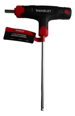 Llave T Allen 4mm Larga Cardanica Anatomico Wembley 8003