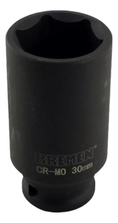 Tubo Bocallave Impacto Largo Encastre 1/2 30mm Bremen 6105