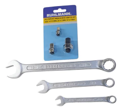 Set Juego 3 Llaves Combinadas C/ Crique Bremen 1/4 3/8 1/2 - comprar online