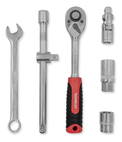 Juego Bocallaves Tubos Llaves Combinadas 37 Pz Wembley 7879 - Herramientas Dali