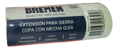 Imagen de Extension Mecha Guia Bremen Hexagonal 430mm Sierra Copa 4305