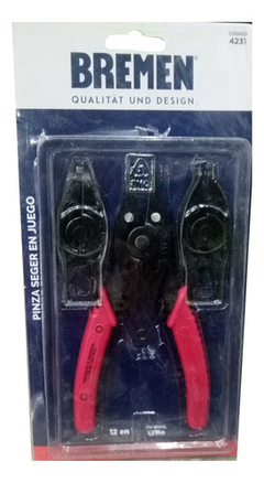 Pinza Seeger Seguer 12 En 1 Abrir Cerrar Curva Recta Bremen - tienda online