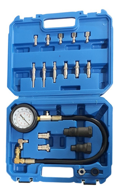 Set Compresometro Motor Diesel Adaptadores 19 Pzs Ruhlmann