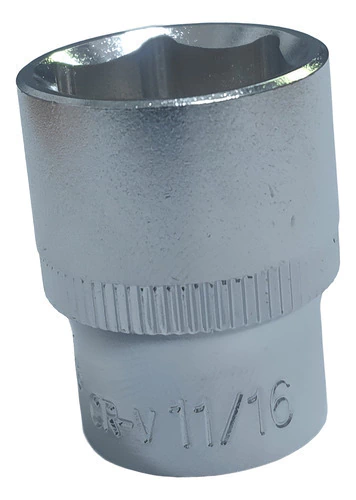 Tubo Bocallave Bremen Hexagonal 11/16 Encastre 3/8 4005