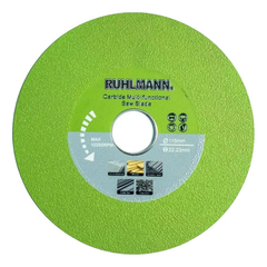 Disco Diamantado Corte Pulido Vidrio 115mm Ruhlmann Ru15357
