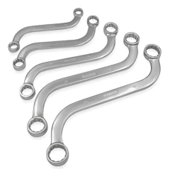 Set Llaves Estriadas Curvas Tipo S Bremen 5pz 10 A 19mm 7779