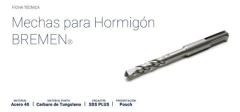Imagen de Mecha Broca Widia Sds Plus Hormigon 16 X 450mm Bremen 2751